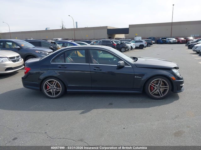 40057999 :رقم المزاد ، WDDGF7HB0CA659535 vin ، 2012 Mercedes-benz C 63 Amg مزاد بيع