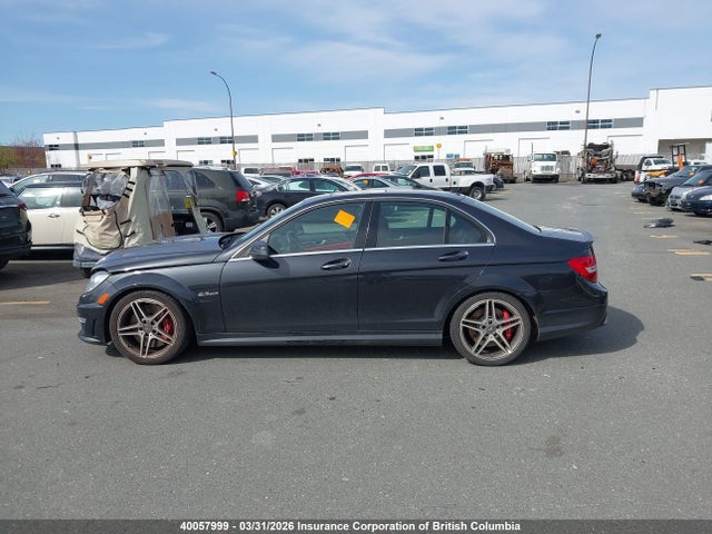 40057999 :رقم المزاد ، WDDGF7HB0CA659535 vin ، 2012 Mercedes-benz C 63 Amg مزاد بيع