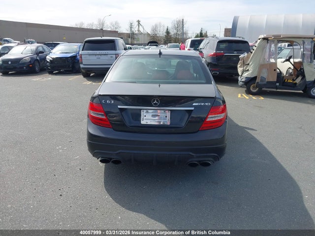 40057999 :رقم المزاد ، WDDGF7HB0CA659535 vin ، 2012 Mercedes-benz C 63 Amg مزاد بيع