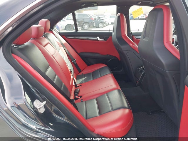 40057999 :رقم المزاد ، WDDGF7HB0CA659535 vin ، 2012 Mercedes-benz C 63 Amg مزاد بيع