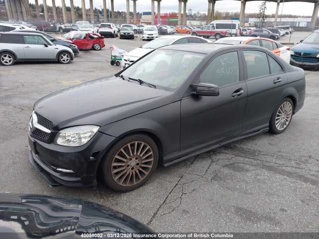 Продажа на аукционе авто 2011 Mercedes-benz C 250, vin: WDDGF5CB2BF541032, номер лота: 40058002