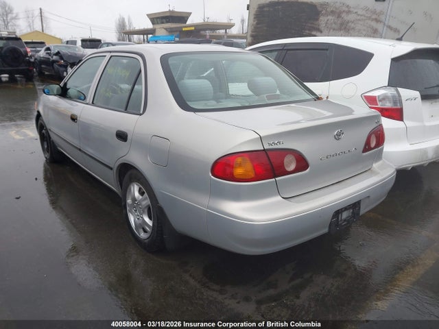 Aukcja sprzedaży 2001 Toyota Corolla Ce/le/s, vin: 2T1BR12E91C841562, numer aukcji: 40058004