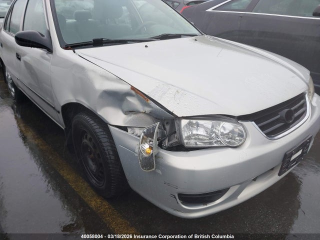 Aukcja sprzedaży 2001 Toyota Corolla Ce/le/s, vin: 2T1BR12E91C841562, numer aukcji: 40058004