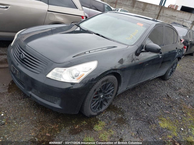 Aukcja sprzedaży 2007 Infiniti G35, vin: JNKBV61E37M717677, numer aukcji: 40058007