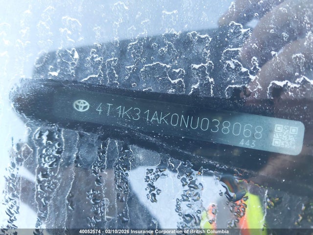 Toyota CAMRY XSE 2022 4T1K31AK0NU038068 Image 20