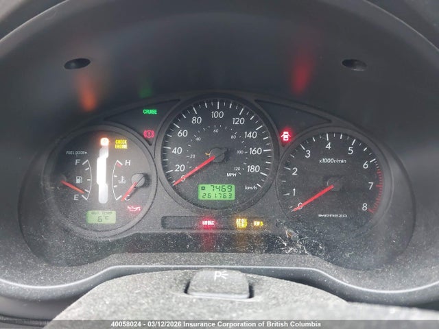 Aukcja sprzedaży 2006 Subaru Impreza 2.5 I, vin: JF1GG67666H818047, numer aukcji: 40058024