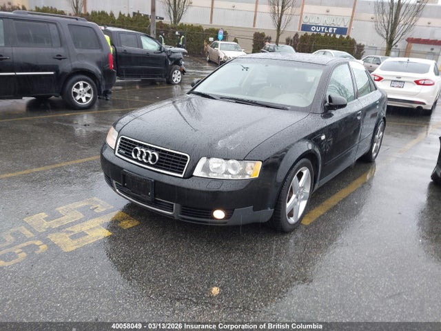 2002 Audi A4 მანქანა იყიდება აუქციონზე, vin: WAULC58E22A125142, აუქციონის ნომერი: 40058049