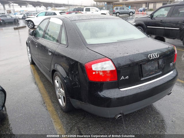 2002 Audi A4 მანქანა იყიდება აუქციონზე, vin: WAULC58E22A125142, აუქციონის ნომერი: 40058049