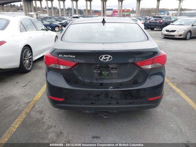 Aukcja sprzedaży 2015 Hyundai Elantra Se/sport/limited, vin: 5NPDH4AE4FH609003, numer aukcji: 40058058