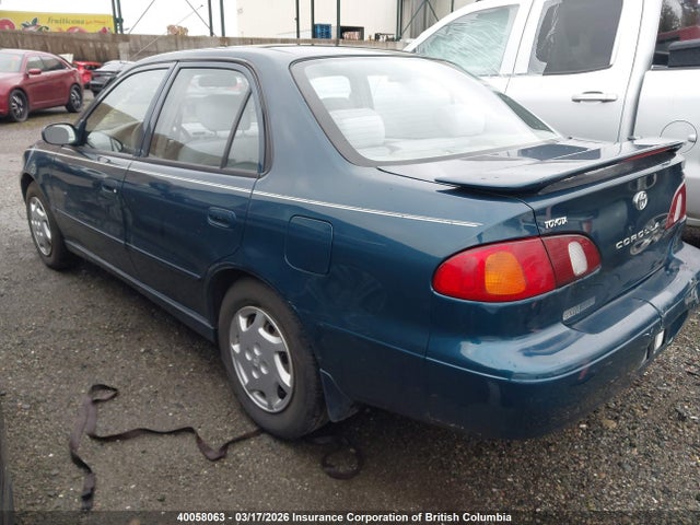 40058063 :رقم المزاد ، 2T1BR12E8YC782501 vin ، 2000 Toyota Corolla Ve/ce/le مزاد بيع
