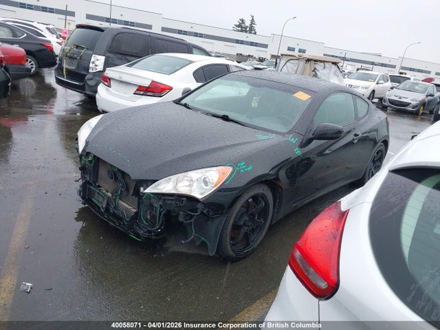 40058071 :رقم المزاد ، KMHHT6KD7CU073324 vin ، 2012 Hyundai Genesis Coupe 2.0t مزاد بيع
