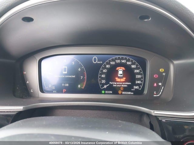40058078 :رقم المزاد ، 2HGFE1F94PH000548 vin ، 2023 Honda Civic مزاد بيع