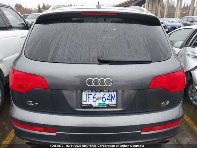 Продажа на аукционе авто 2009 Audi Q7 4.2 Quattro S-line, vin: WA1CV64L79D032983, номер лота: 40057070