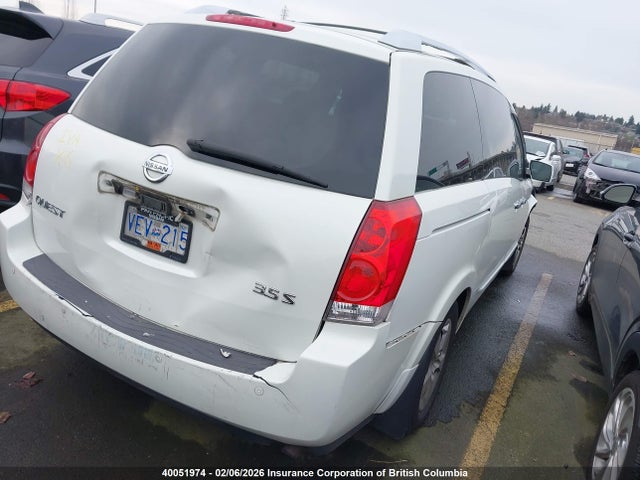 Aukcja sprzedaży 2009 Nissan Quest S/se/sl, vin: 5N1BV28U89N104096, numer aukcji: 40051974