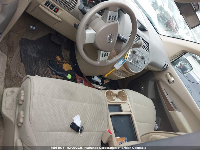 Aukcja sprzedaży 2009 Nissan Quest S/se/sl, vin: 5N1BV28U89N104096, numer aukcji: 40051974