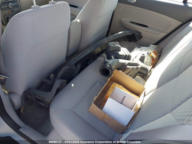 40058137 :رقم المزاد ، 1G1AL55F777257656 vin ، 2007 Chevrolet Cobalt Lt مزاد بيع