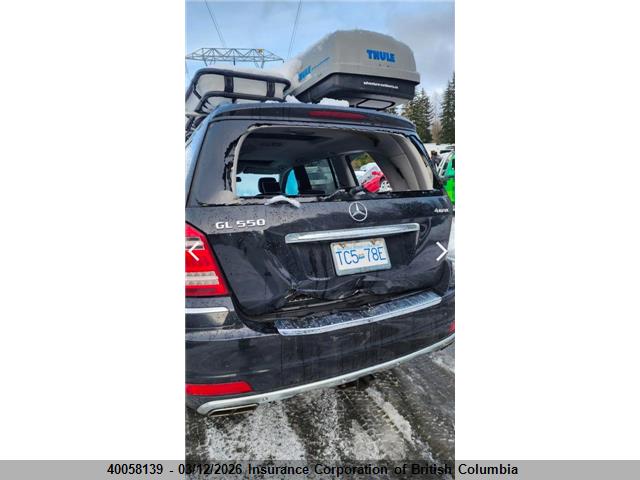 Продажа на аукционе авто 2010 Mercedes-benz Gl 550 4matic, vin: 4JGBF8GE5AA623774, номер лота: 40058139