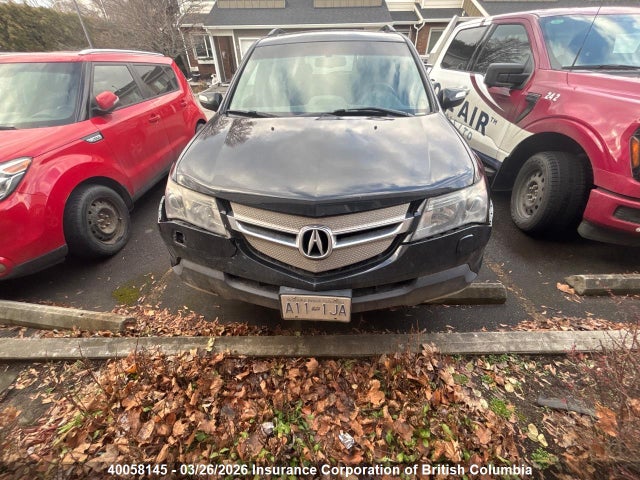 40058145 :رقم المزاد ، 2HNYD288X8H000182 vin ، 2008 Acura Mdx مزاد بيع
