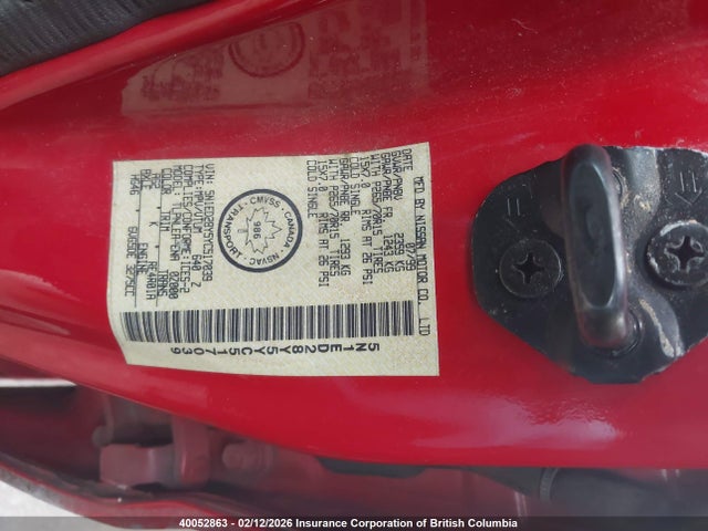 Продажа на аукционе авто 2000 Nissan Xterra Xe/se, vin: 5N1ED28Y5YC517039, номер лота: 40052863