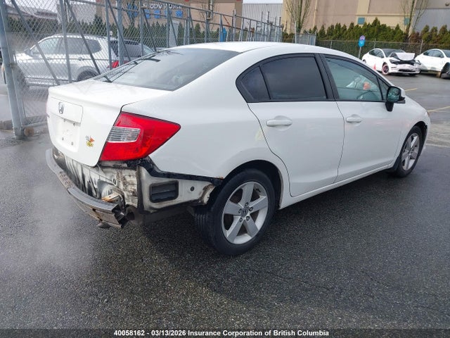 Aukcja sprzedaży 2012 Honda Civic, vin: 2HGFB2F45CH036049, numer aukcji: 40058162