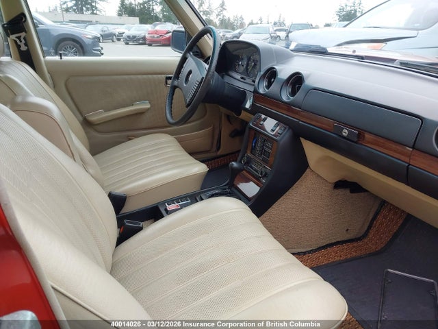 Продажа на аукционе авто 1978 Mercedes-benz 300 D, vin: 12313012070309, номер лота: 40014026
