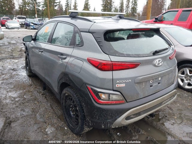 Продажа на аукционе авто 2022 Hyundai Kona Sel, vin: KM8K6CAB5NU909341, номер лота: 40057097