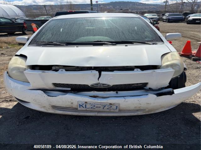 2007 Toyota Yaris მანქანა იყიდება აუქციონზე, vin: JTDJT923375111114, აუქციონის ნომერი: 40058189