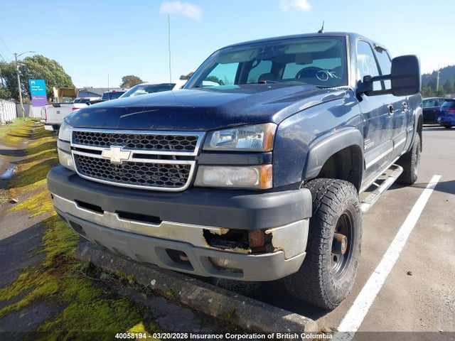 2005 Chevrolet Silverado 2500hd Ls/lt მანქანა იყიდება აუქციონზე, vin: 1GCHK23225F856507, აუქციონის ნომერი: 40058194