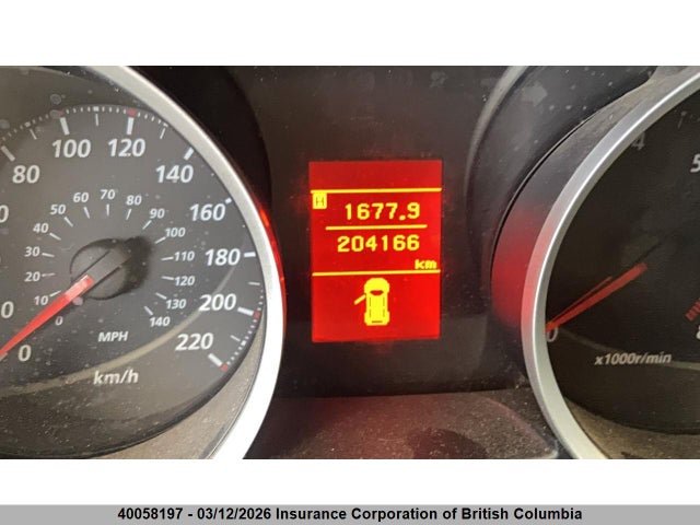 40058197 :رقم المزاد ، JA32U2FU8AU603743 vin ، 2010 Mitsubishi Lancer Se مزاد بيع