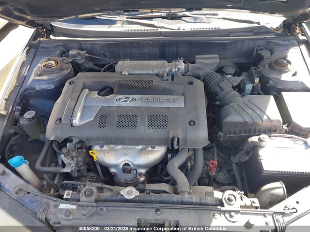 Aukcja sprzedaży 2005 Hyundai Elantra Gls/gt, vin: KMHDN45D15U033347, numer aukcji: 40058200