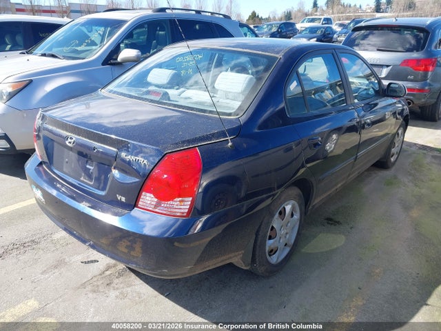 Aukcja sprzedaży 2005 Hyundai Elantra Gls/gt, vin: KMHDN45D15U033347, numer aukcji: 40058200