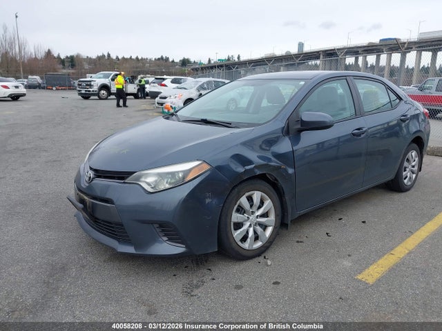 2T1BURHE9GC509196 Toyota COROLLA LE