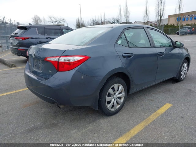2T1BURHE9GC509196 Toyota COROLLA LE