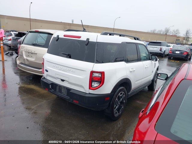 Aukcja sprzedaży 2023 Ford Bronco Sport Outer Banks, vin: 3FMCR9C6XPRD93809, numer aukcji: 40058210