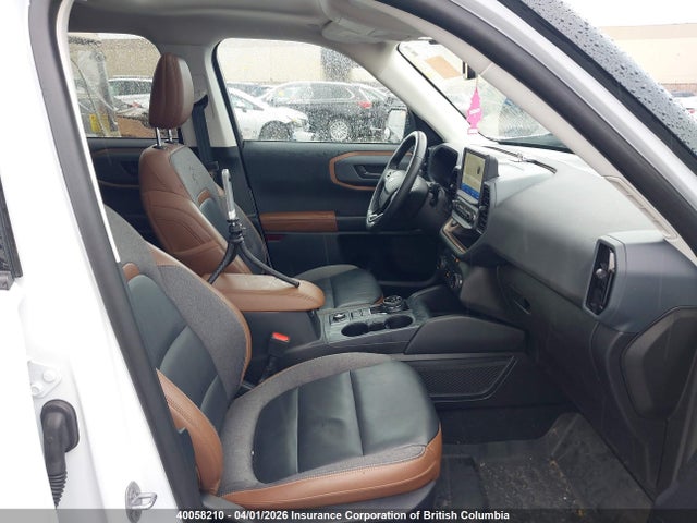 Aukcja sprzedaży 2023 Ford Bronco Sport Outer Banks, vin: 3FMCR9C6XPRD93809, numer aukcji: 40058210