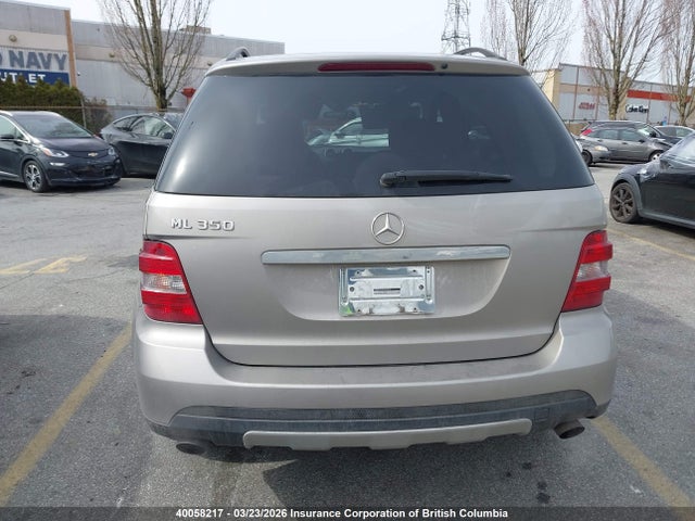 Auction sale of the 2006 Mercedes-benz Ml 350, vin: 4JGBB86E36A035814, lot number: 40058217