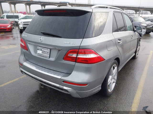 Продажа на аукционе авто 2015 Mercedes-benz Ml 350 Bluetec, vin: 4JGDA2EB9FA478288, номер лота: 40058221