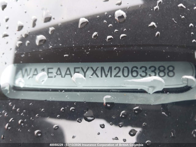 WA1EAAFYXM2063388 Audi Q5