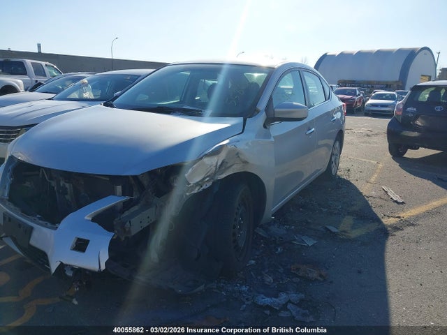 40055862 :رقم المزاد ، 3N1AB7APXFL629069 vin ، 2015 Nissan Sentra S/sv/sr/sl مزاد بيع