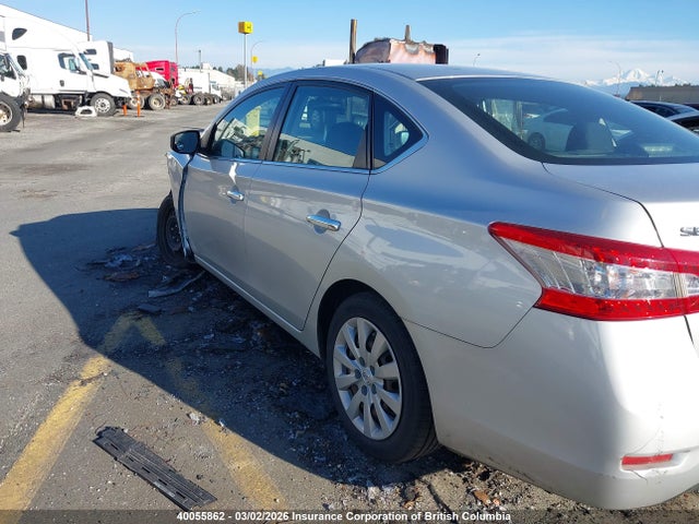 40055862 :رقم المزاد ، 3N1AB7APXFL629069 vin ، 2015 Nissan Sentra S/sv/sr/sl مزاد بيع