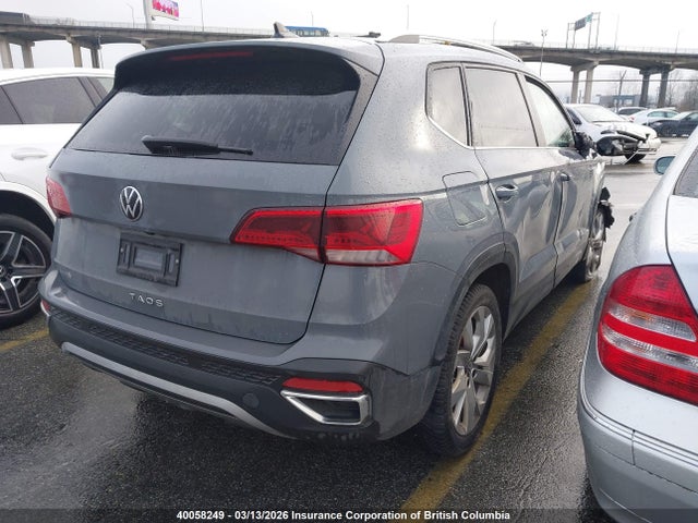 40058249 :رقم المزاد ، 3VVEX7B24NM001067 vin ، 2022 Volkswagen Taos مزاد بيع