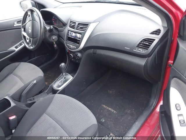 40058257 :رقم المزاد ، KMHCT5AEXDU085094 vin ، 2013 Hyundai Accent Gl مزاد بيع