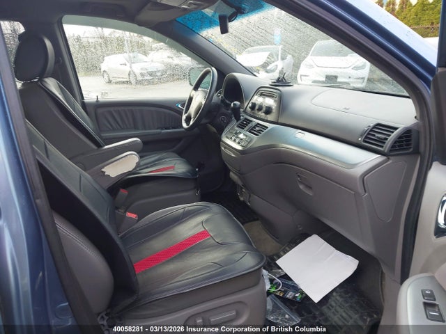 40058281 :رقم المزاد ، 5FNRL38628B501347 vin ، 2008 Honda Odyssey Exl مزاد بيع