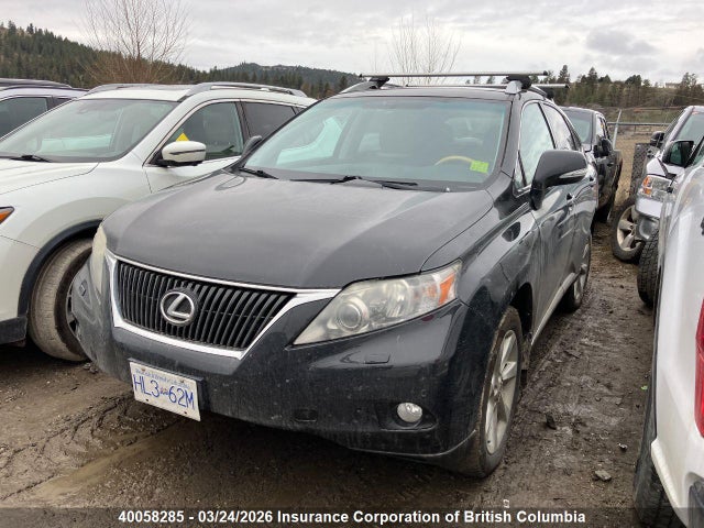 40058285 :رقم المزاد ، 2T2BK1BA8CC137384 vin ، 2012 Lexus Rx 350 مزاد بيع