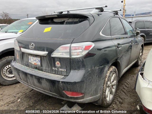 40058285 :رقم المزاد ، 2T2BK1BA8CC137384 vin ، 2012 Lexus Rx 350 مزاد بيع