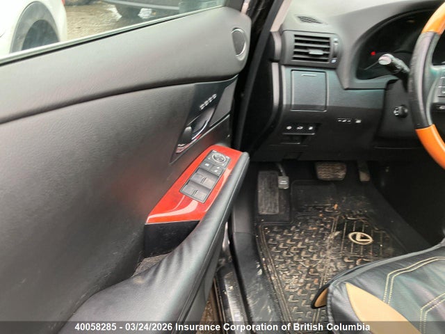 40058285 :رقم المزاد ، 2T2BK1BA8CC137384 vin ، 2012 Lexus Rx 350 مزاد بيع