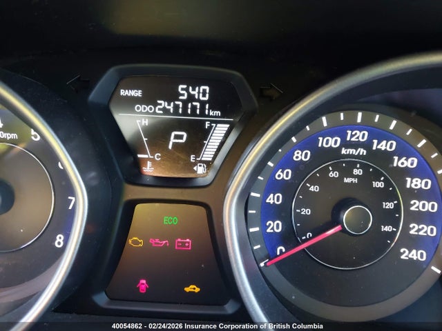 2013 Hyundai Elantra Gls/limited მანქანა იყიდება აუქციონზე, vin: 5NPDH4AE5DH434239, აუქციონის ნომერი: 40054862