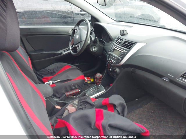 40058315 :رقم المزاد ، KMHCT5AE8GU304493 vin ، 2016 Hyundai Accent Se مزاد بيع