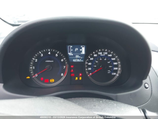 40058315 :رقم المزاد ، KMHCT5AE8GU304493 vin ، 2016 Hyundai Accent Se مزاد بيع