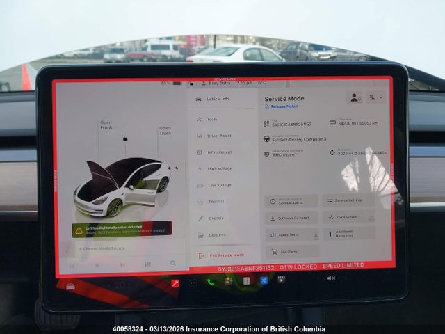 Tesla MODEL 3 2022 5YJ3E1EA6NF251152 Image 7